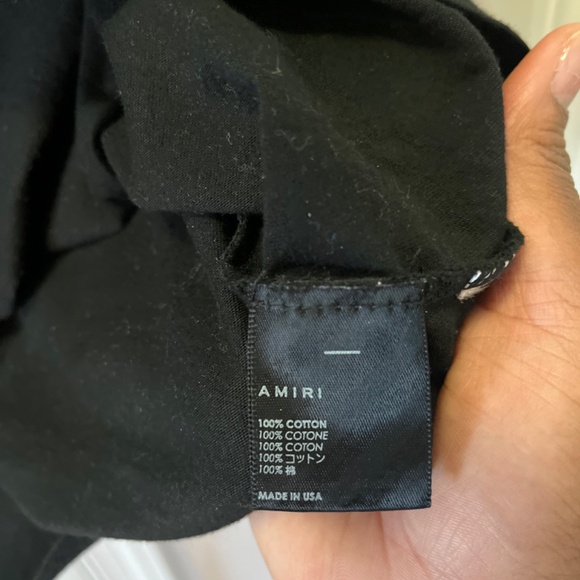 MEN’S AMIRI T-SHIRT SZ SMALL - Picture 4 of 5